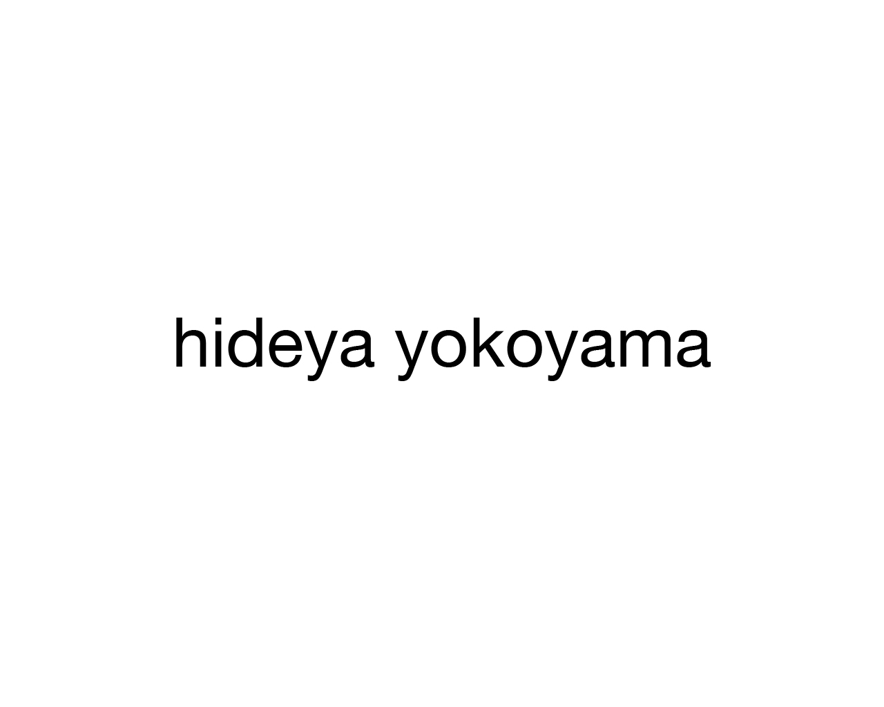 Hideya Yokoyama