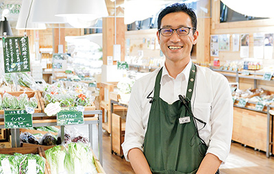 片山商事株式会社 ナチュレ片山 本店 店長 石田 良平 氏
