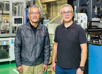 代表取締役社長 関聡彦 氏/取締役 宮坂重寿 氏