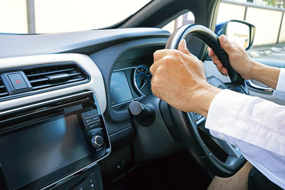 タクシー内のイメージ