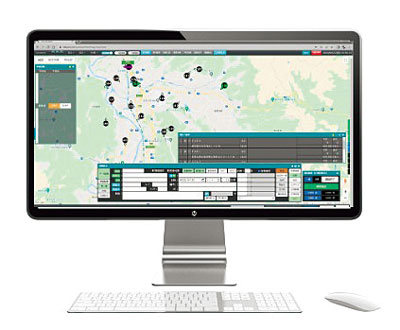 新潟通信機のタクシー配車システム