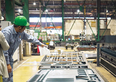 工場内のイメージ