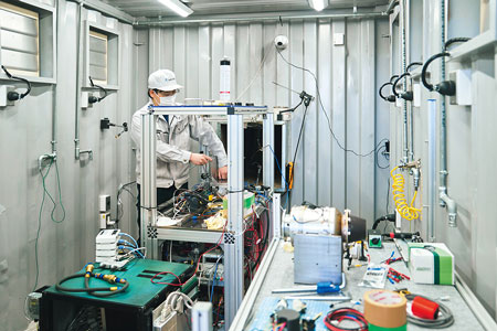 発電機の性能テスト